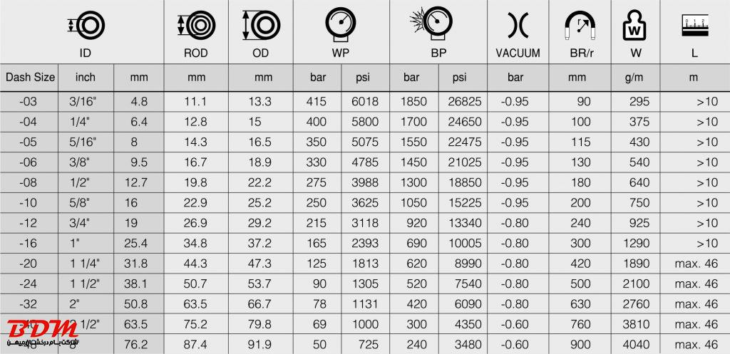 شیلنگ دولاسیم 100R2